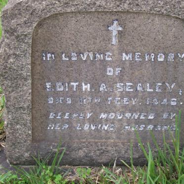 SEALEY Edith A. -1946