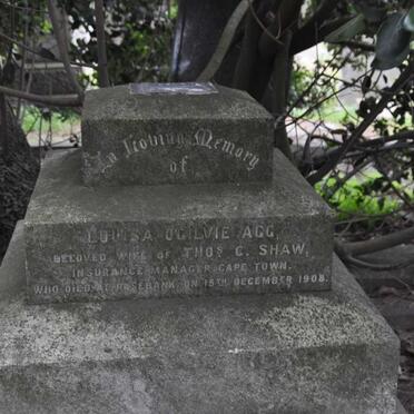 SHAW Louisa O'Gilvie AGG -1908