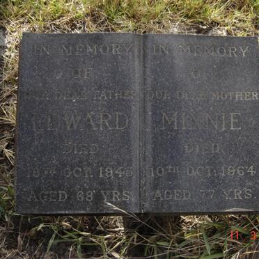 SHELTON Edward -1945 &amp; Minnie -1964