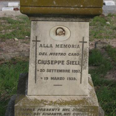 SIELI Giuseppe 1937-1939
