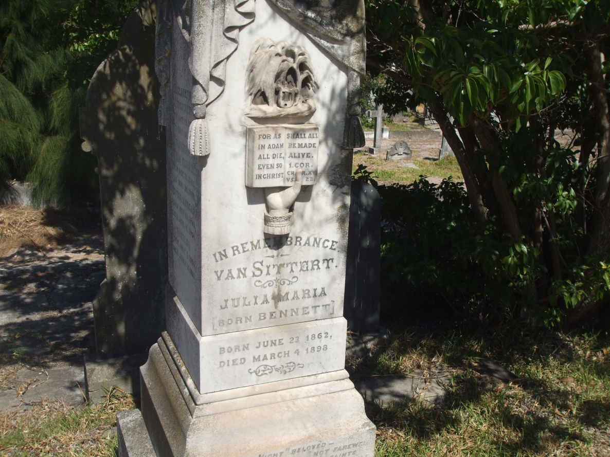 SITTERT, van :: BENNETT