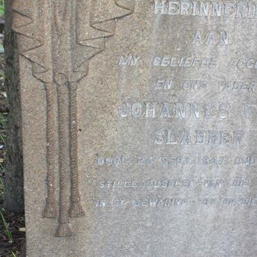 SLABBER Johannes F.M. -1947