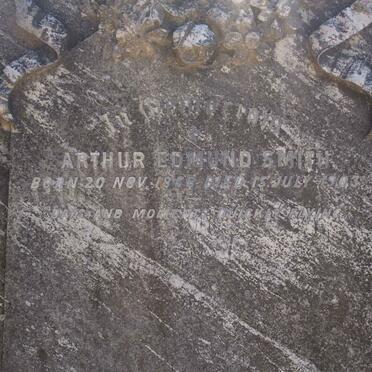 SMITH Arthur Edward 1868-1903