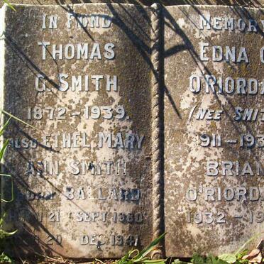 SMITH Thomas G. 1872--1939 