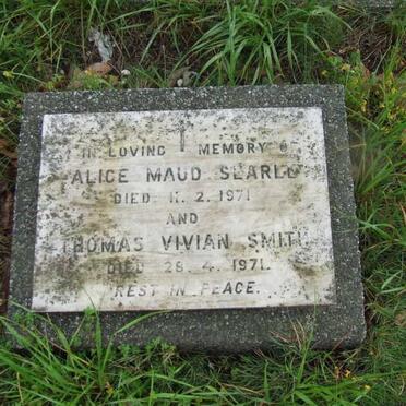 SMITH Thomas Vivian -1971 :: SEARLE Alice Maud -1971