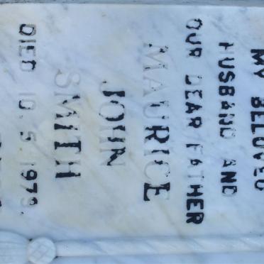 SMITH Maurice John -1973