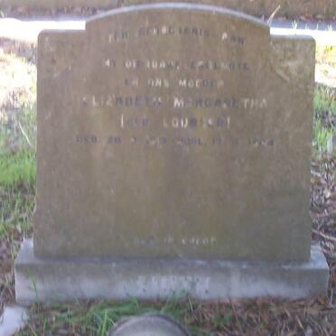 SMITH Elizabeth Margaretha nee LOUBSER 1912-1964