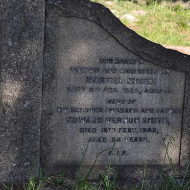SMITH Edward Vernon -1948 &amp; Martha -1925