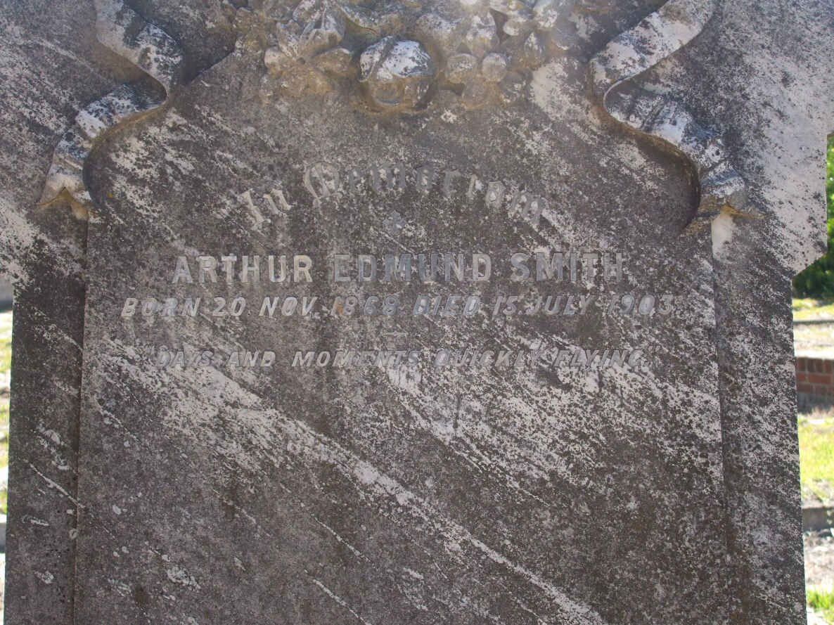 SMITH Arthur Edward 1868-1903