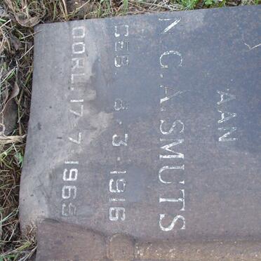 SMUTS N.G.A. 1916-1965