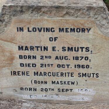 SMUTS surnames :: SMUTS vanne