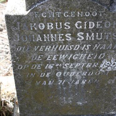 SMUTS Jakobus Gideon Johannes -1907