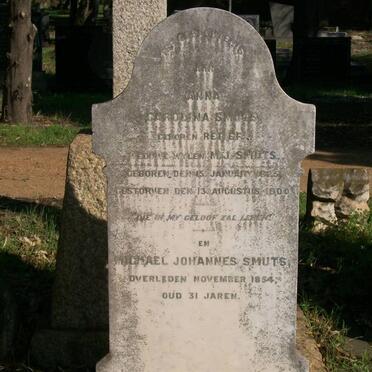 SMUTS Michael Johannes -1854 :: SMUTS Anna Carolina nee RETIEF 1825-1900