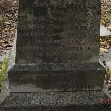 SOMMER Christina 1855-1897