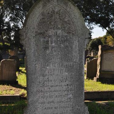 SODERBLOM P.?. -19?6 &amp; Margreta -1930 :: ASTBURY Ernest -1940 &amp; Amelia Ann -1958