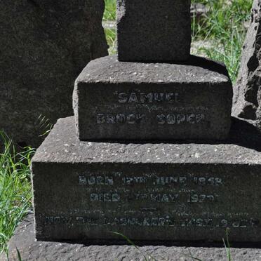 SOPER Samuel Brock 1858-1920