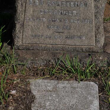 SPRANGER Ada Courtenay -1917 :: CUNNINGHAM Charles M. Gregory 1890-1963 :: SPRANGER Constance Ada 1879-19??