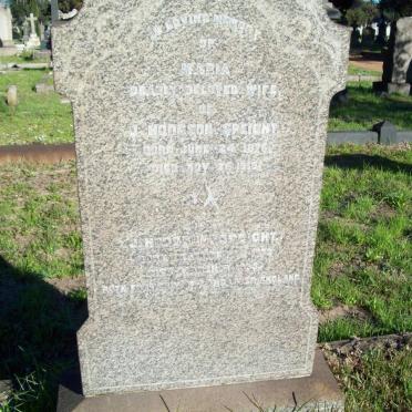 SPEIGHT J. Hodgson 1873-1935 &amp; Maria 1876-1919