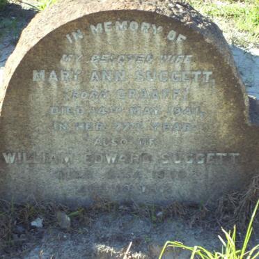 SUGGETT William Edward  -1948 &amp; Mary Ann GRAAFF  -1941