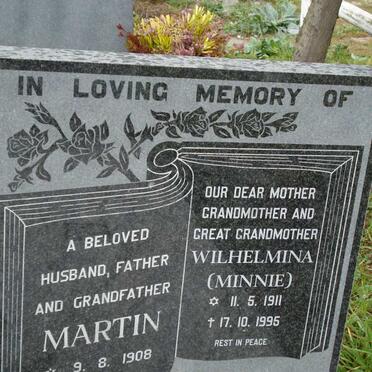 SUEUR Martin, le 1908-1986 &amp; Wilhelmina 1911-1995