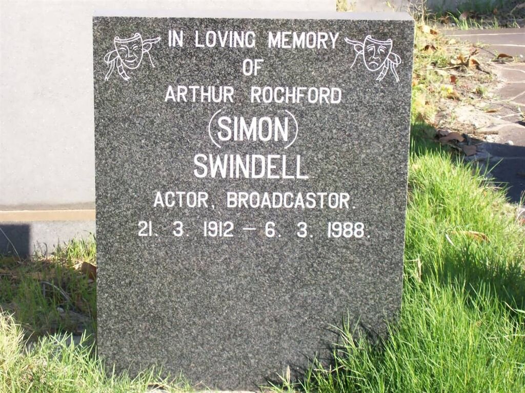 SWINDELL Arthur Rochford 1912-1988