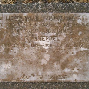 SWANEPOEL Matthys Johannes 1904-1973