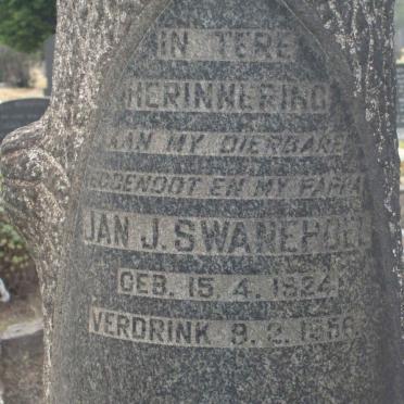 SWANEPOEL Jan J. 1924-1956