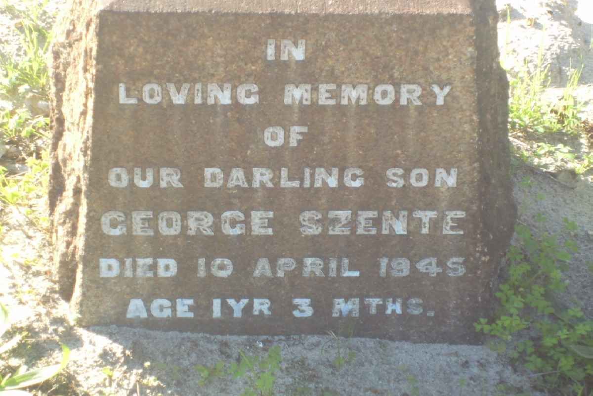 SZENTE George -1945