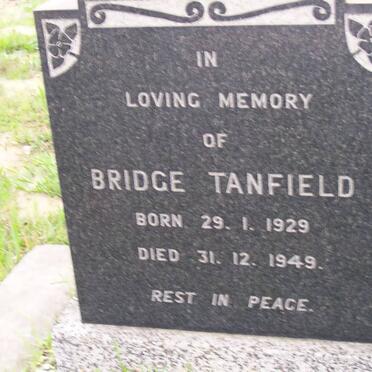 TANFIELD Bridge 1929-1949