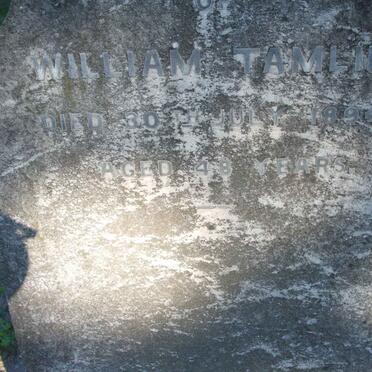 TAMLIN William -1894