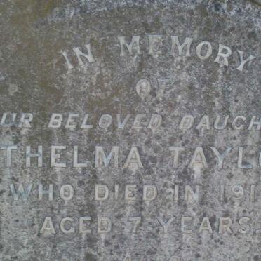 TAYLOR Thelma -1913