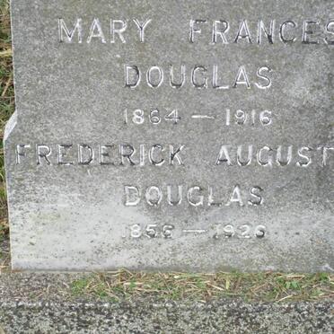 TENNANT Ralph Kenneth 1900-1968 :: DOUGLAS Frederick Augustus 1856-1926 &amp; Mary Francis 1864-1916