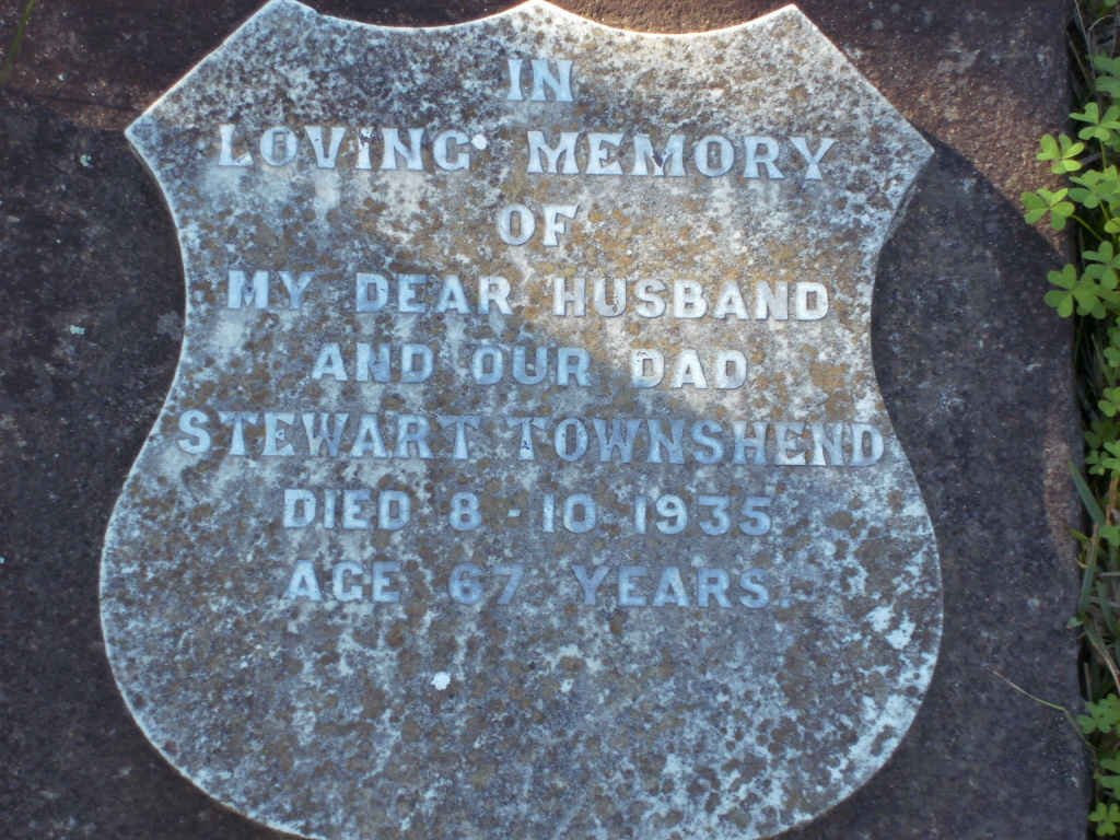 TOWNSHEND Stewart -1935 