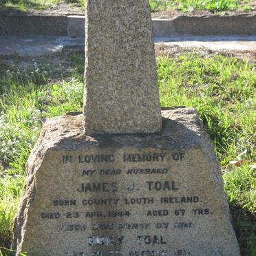 TOAL James J. -1944 :: TOAL Emily -1971