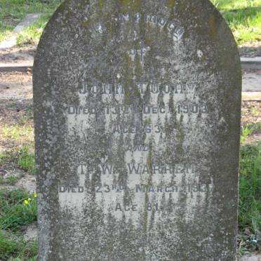 TUOHY John -1903 :: WARREN T.W. -1937