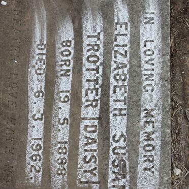 TROTTER Elizabeth Susan 1888-1962