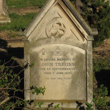 TRAVISS John 1821-1897