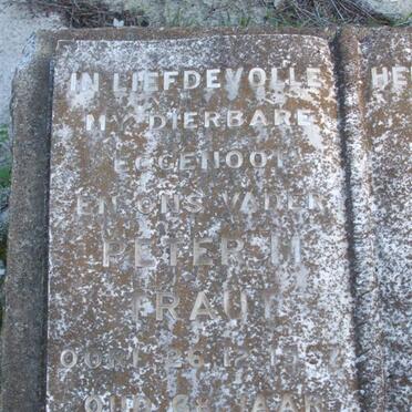 TRAUT Peter M. -1967