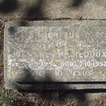 TREDOUX Johannes P. 1952-1952