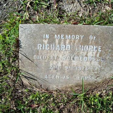 THORNE Richard -1926