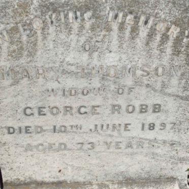 THOMPSON Mary -1897