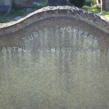 THOMSON Arthur Richard, Tudor  -1957