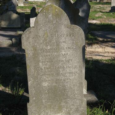 THOMPSON James -1897