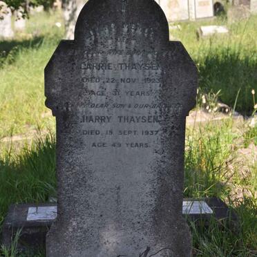 THAYSEN Harry -1937 :: THAYSEN Carrie -1923