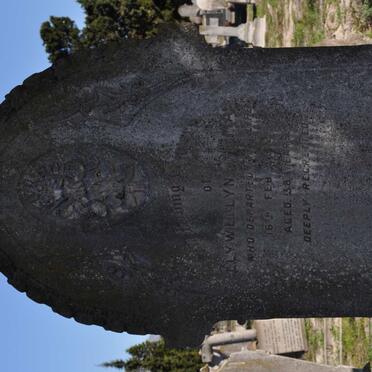 THOMAS Llywellyn -1912