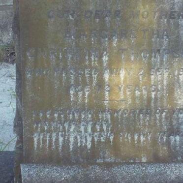 THOMPSON Margaretha Christina -1935