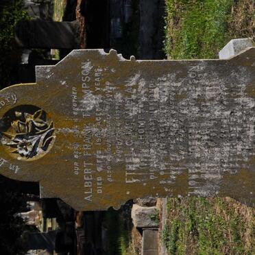 THOMPSON Lionel Joseph -1932 &amp; Gertrude Francis RAAFF -1951 :: THOMPSON Albert Frank -1918