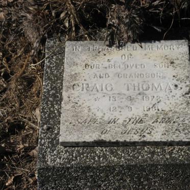 THOMAS Craig 1972-1981