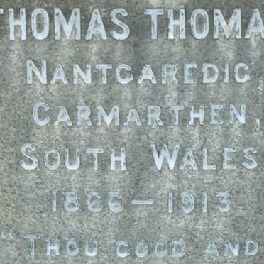 THOMAS Thomas 1866-1913