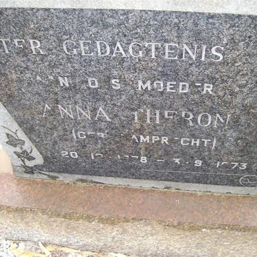 THERON Anna nee LAMPRECHT 1878-1973